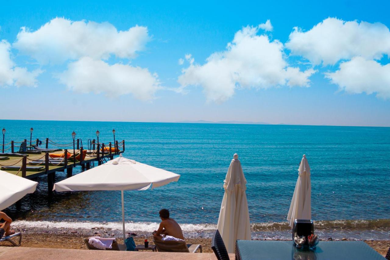 Kayalar Blue Beach Hotel Sazli ภายนอก รูปภาพ