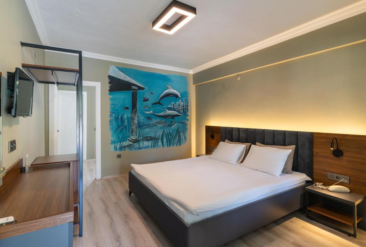 Kayalar Blue Beach Hotel Sazli ภายนอก รูปภาพ